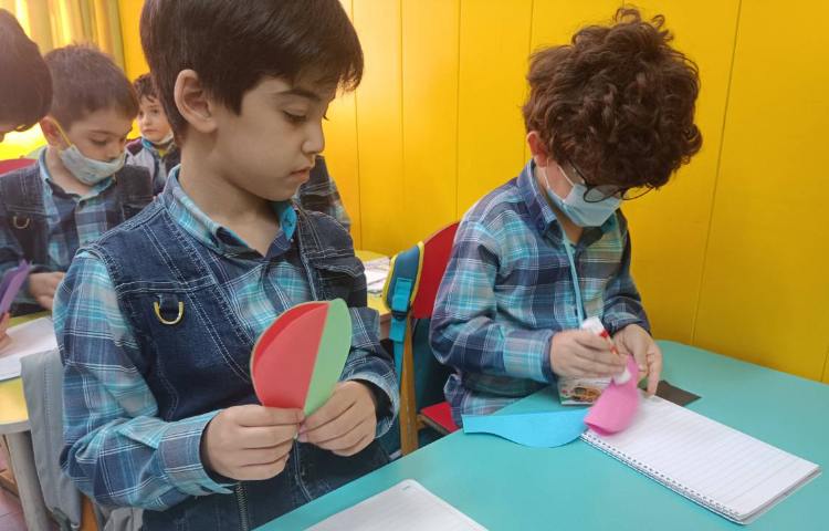 :کلاس ماهر شو، کاردستی بالون با حرف ب 3