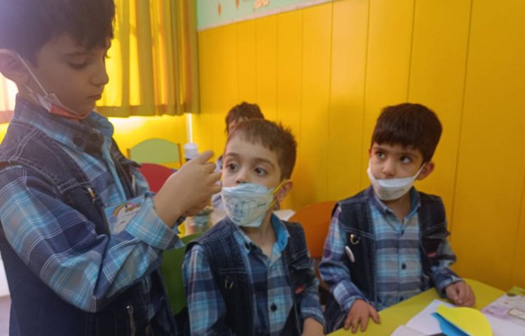 :کلاس ماهر شو، کاردستی بالون با حرف ب 6