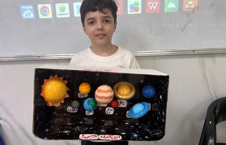 کلاس نجوم کاردستی منظومه شمسی 1