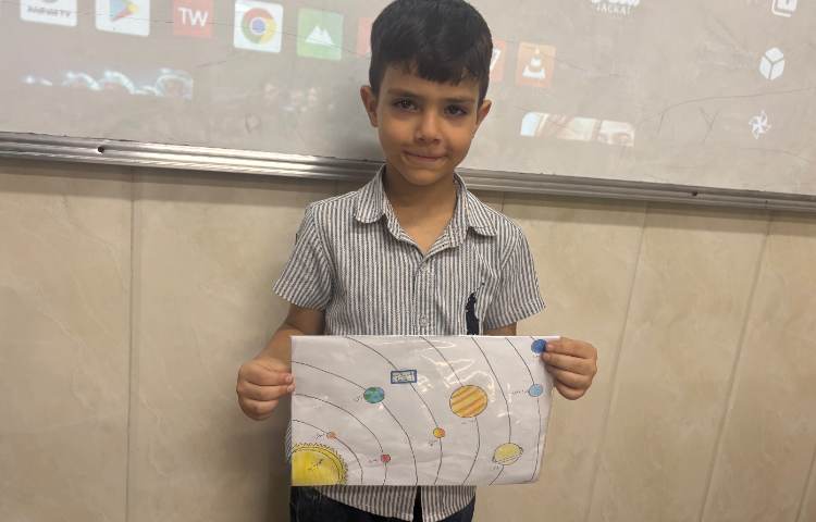 کلاس نجوم کاردستی منظومه شمسی 2