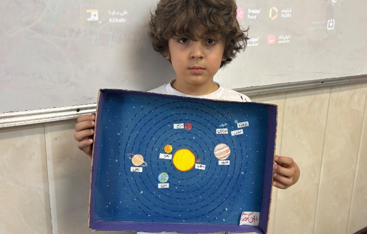 کلاس نجوم کاردستی منظومه شمسی 3