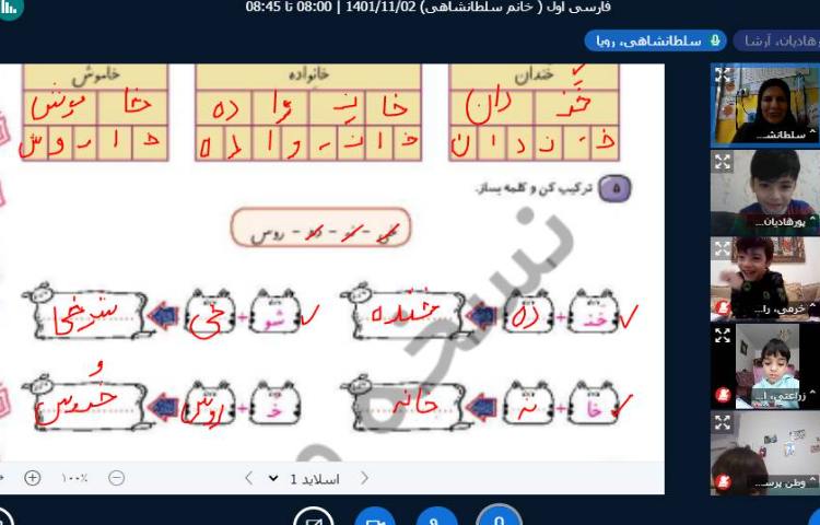 :کلاس های آنلاین، کلاس پرتقال
