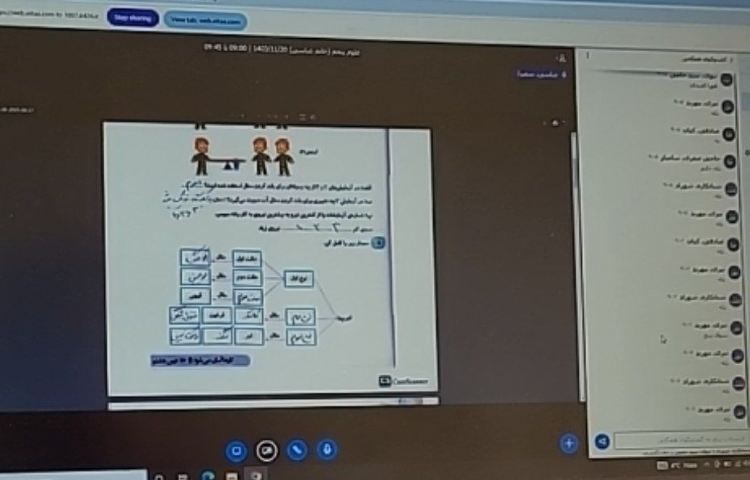 کلاس های آنلاین 10