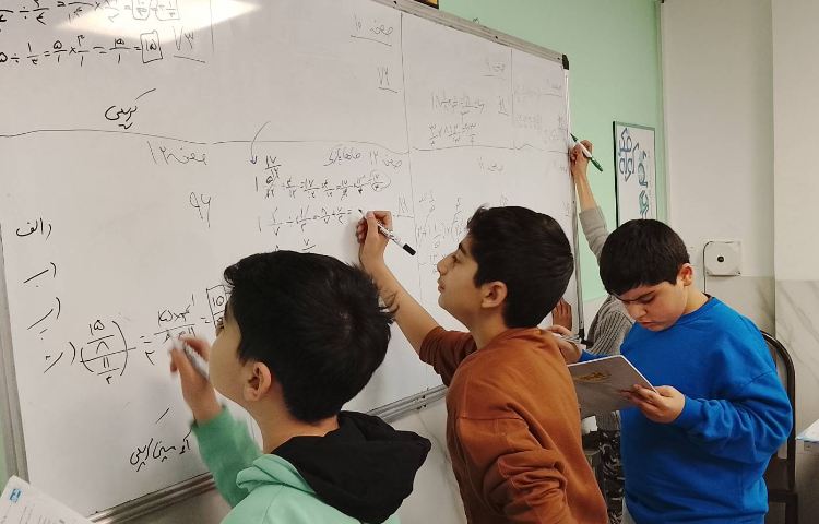 کلاس های تقویتی و تیزهوشان ششمی ها