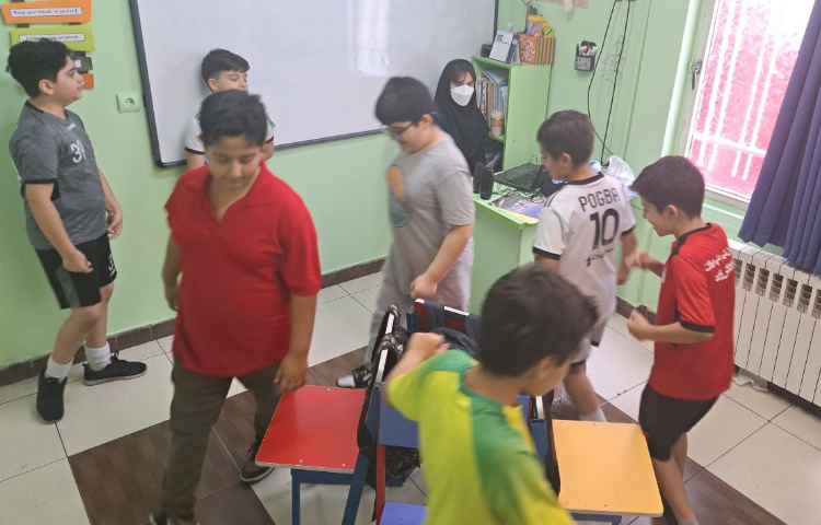 کلاس های جذاب پایگاه تابستانی 3