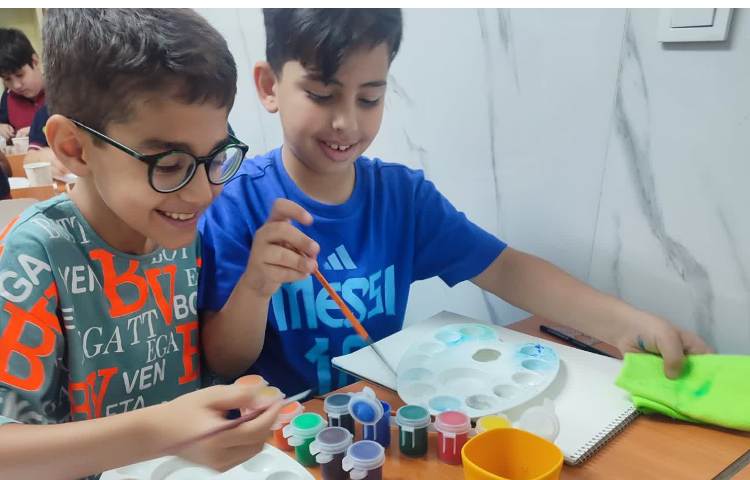 کلاس هنر جلسه اول ققنوس 1 2