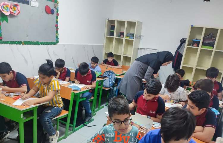 کلاس هنر جلسه اول ققنوس 1 3