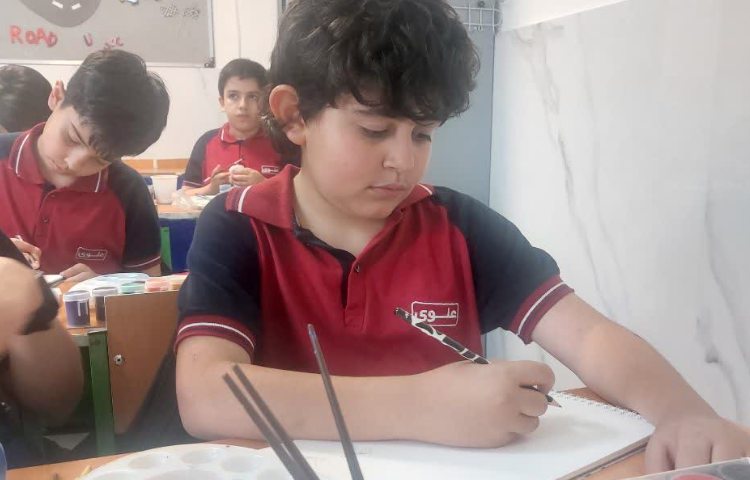 کلاس هنر پایه ششم سیمرغ 1 3