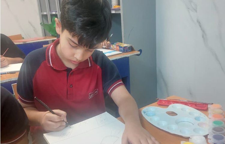 کلاس هنر پایه ششم سیمرغ 1