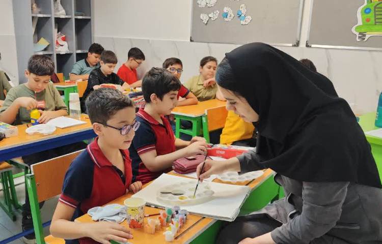 کلاس هنر پنجم ققنوس 3 1