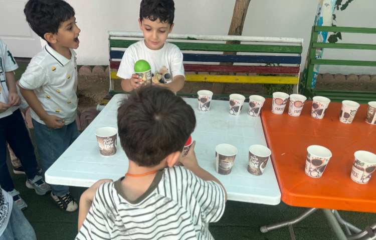 کلاس هوش:بازی توپ و لیوان 1