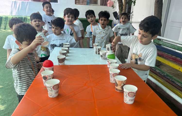 کلاس هوش:بازی توپ و لیوان 2