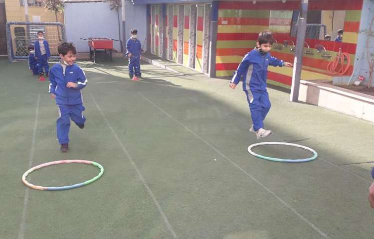 کلاس ورزش دانش آموزان پیش دبستان 1