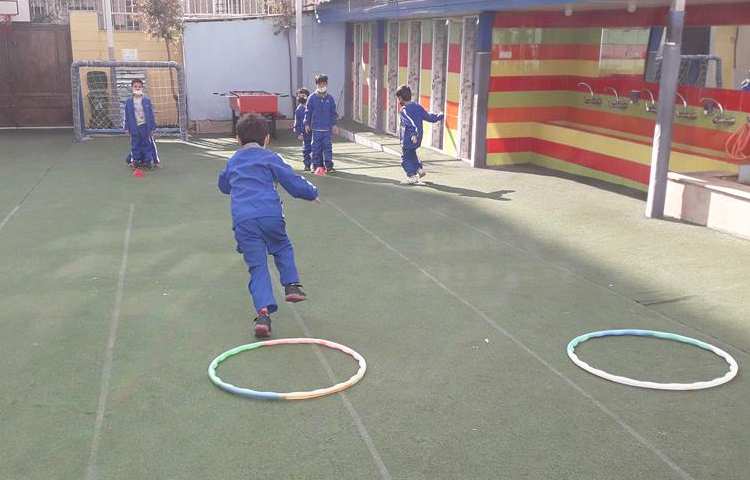 کلاس ورزش دانش آموزان پیش دبستان 3