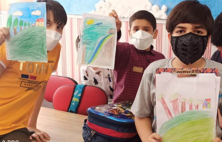 کلاس و فعالیت حضوری هنر 6