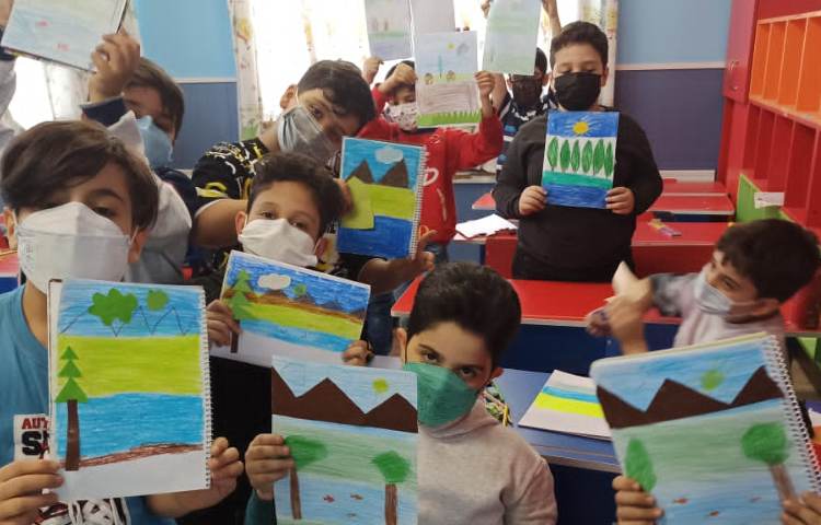 کلاس و فعالیت حضوری هنر 7