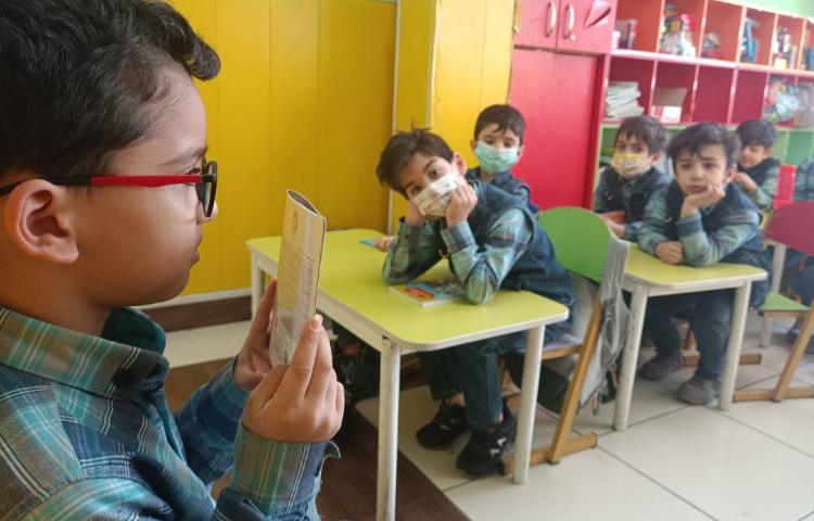 :کلاس پرواز خیال، با موضوع داستان گویی نوآموزان 2