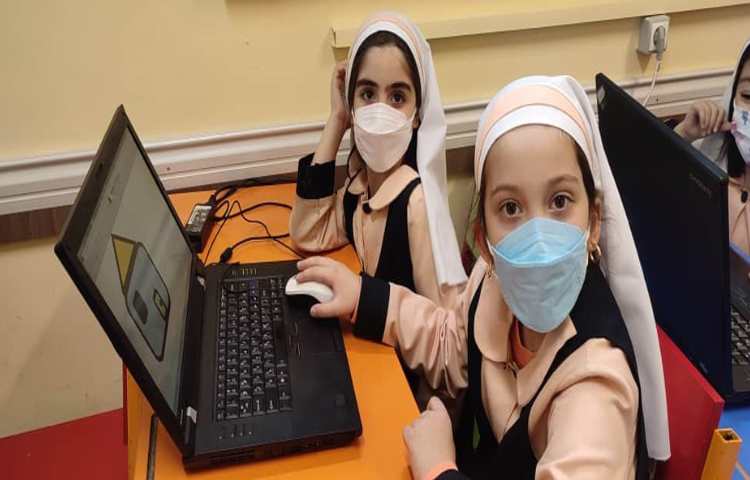 کلاس کامپیوتر آموزش نرم افزار نقاشی 10