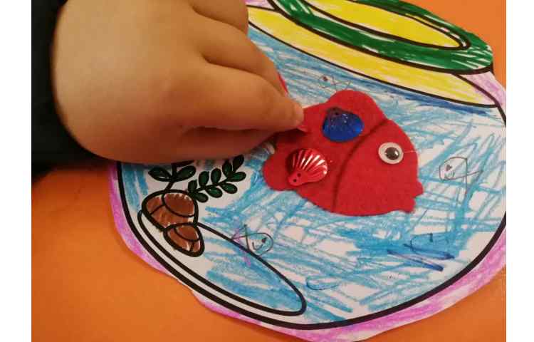 کلاژ تنگ ماهی،کاردستی نوروز 1