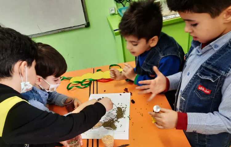 کلاژ حبوبات هفته ملی علوم 3