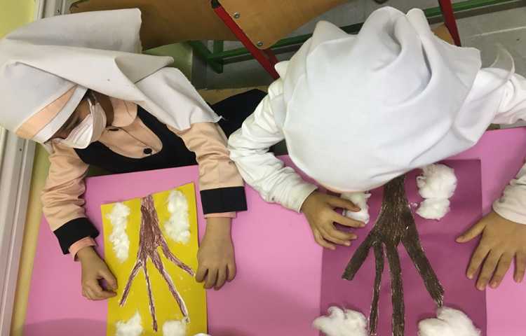 کلاژ درخت زمستانی 12