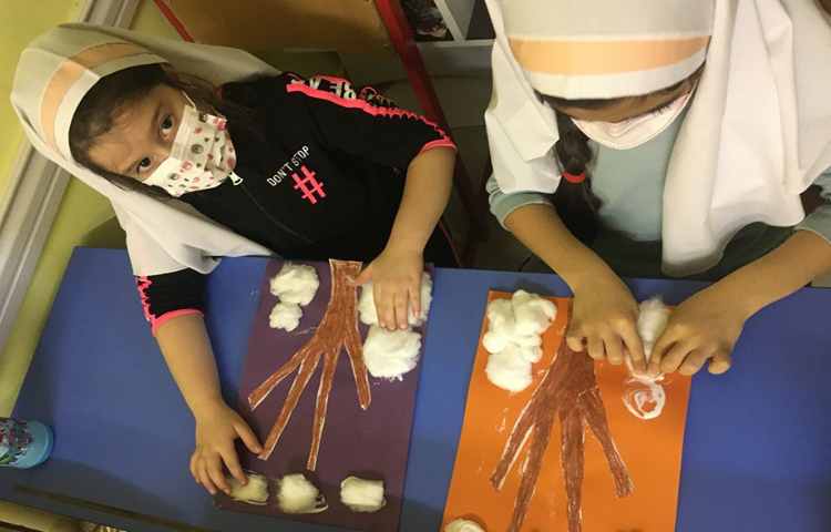 کلاژ درخت زمستانی 15