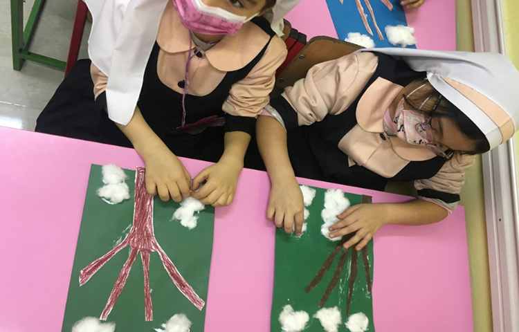 کلاژ درخت زمستانی 17