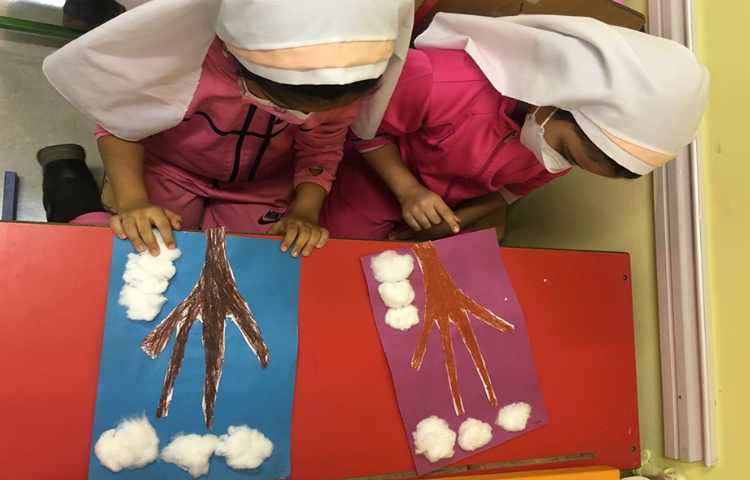 کلاژ درخت زمستانی 18