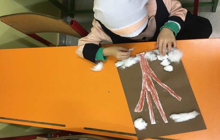 کلاژ درخت زمستانی 5