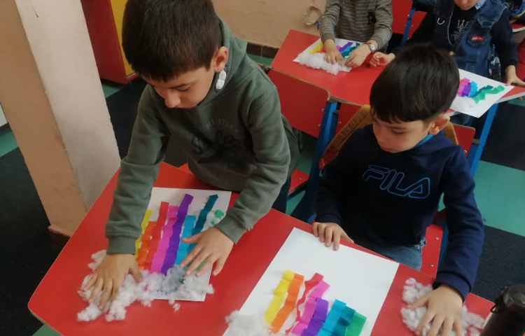 کلاژ رنگین کمان 1