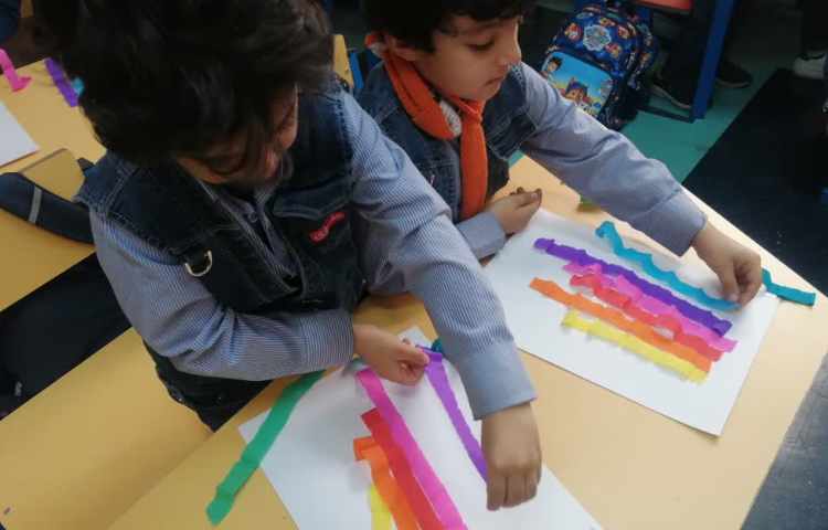 کلاژ رنگین کمان 3