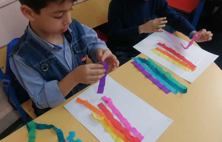 کلاژ رنگین کمان 4