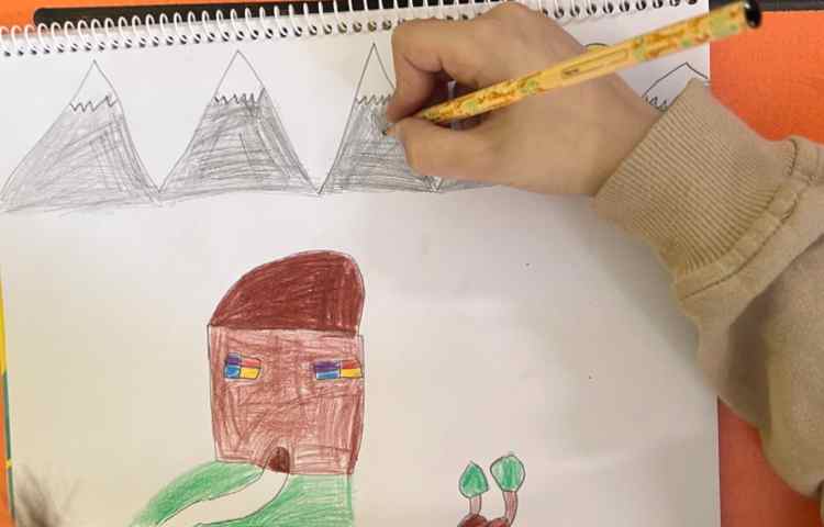 کلبه کاه گلی 1