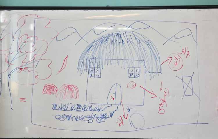 کلبه کاه گلی 8