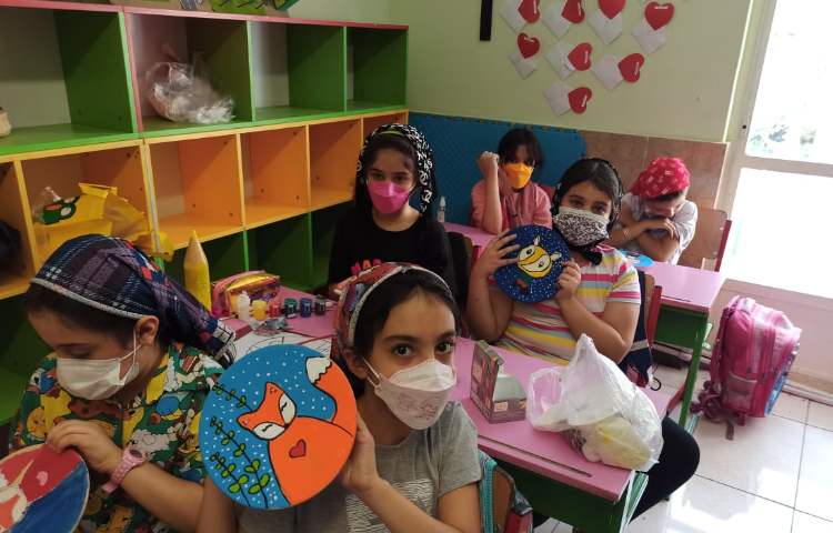 کلیپ نقاشی روی سفال