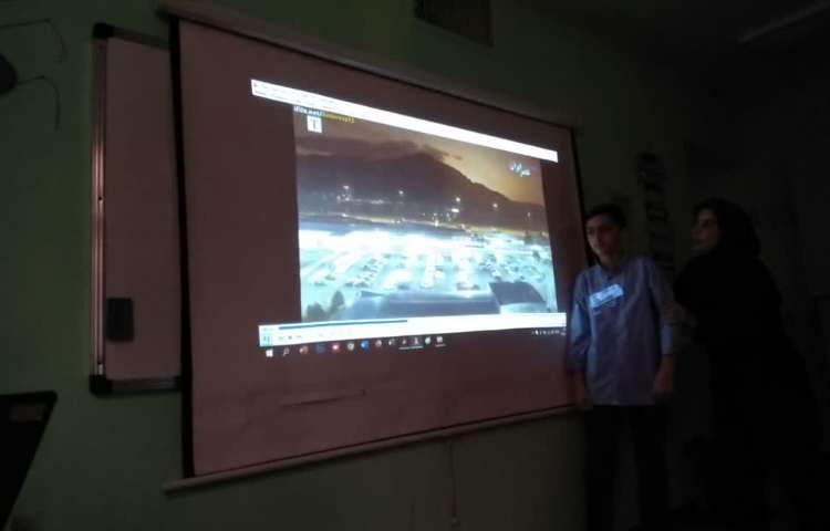 کنفرانس دانش آموزان با موضوع شهاب سنگ ها ( درس اول علوم) 8