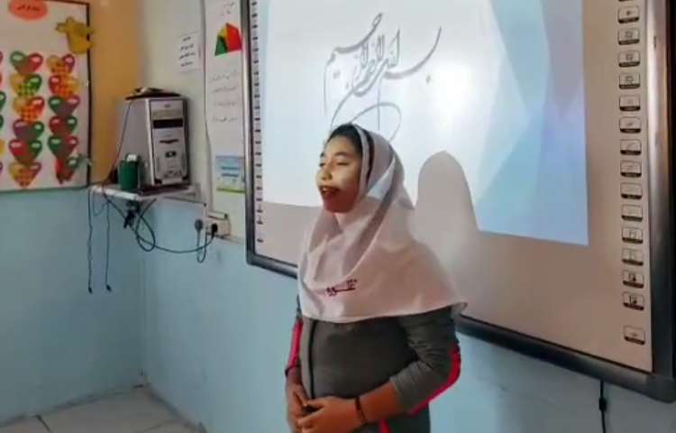 کنفرانس دانش آموز خلاق پایه ششم دبستان دخترانه پرتوعلوی 1