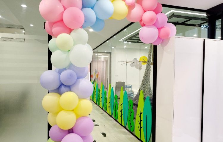 سالن ورودی کودکستان منطقه 5 تهران - جنت آباد