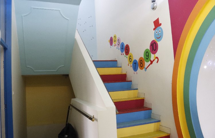 راه‌پله کودکستان ناحیه 4 تبریز - گلباد