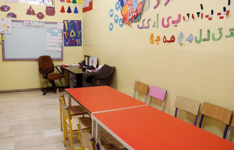 کلاس کودکستان ناحیه 4 تبریز - گلباد