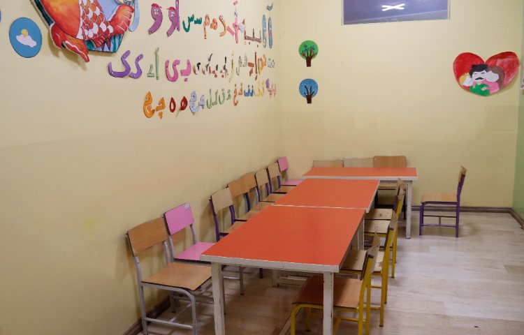 کلاس کودکستان ناحیه 4 تبریز - گلباد