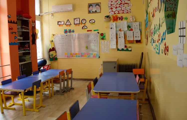 کلاس کودکستان ناحیه 4 تبریز - گلباد