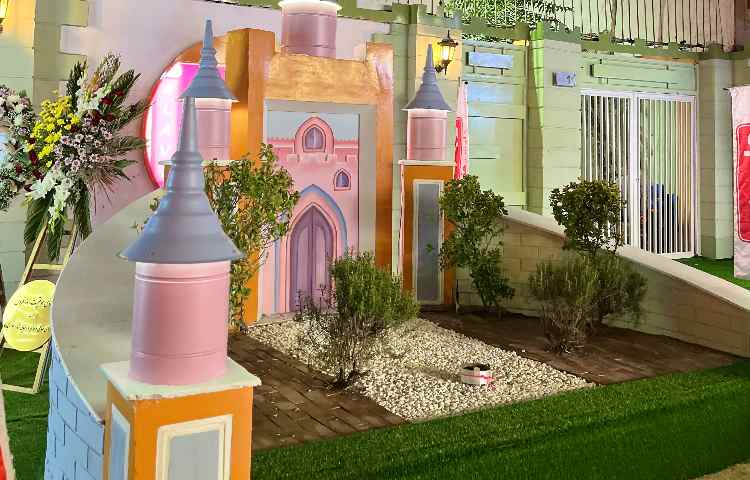 حیاط کودکستان ناحیه 4 مشهد - گلایل