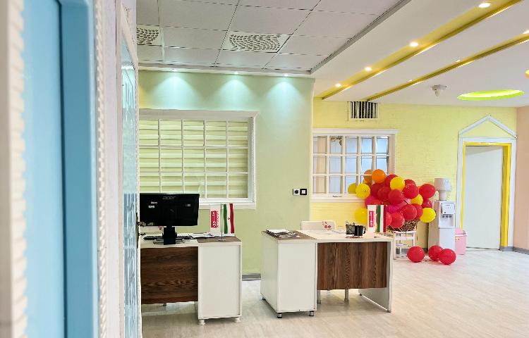 سالن ورودی کودکستان ناحیه 4 مشهد - گلایل