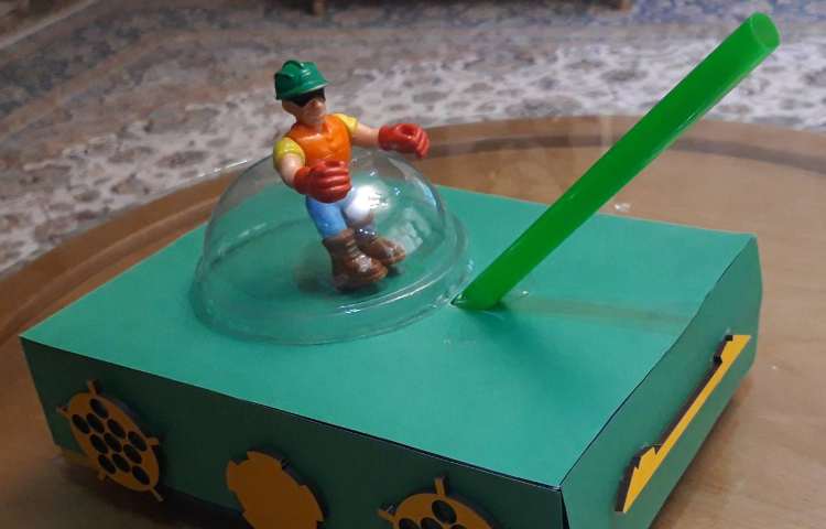 گرامیداشت روز هوای پاک دانش آموزان دوم دبستان 2