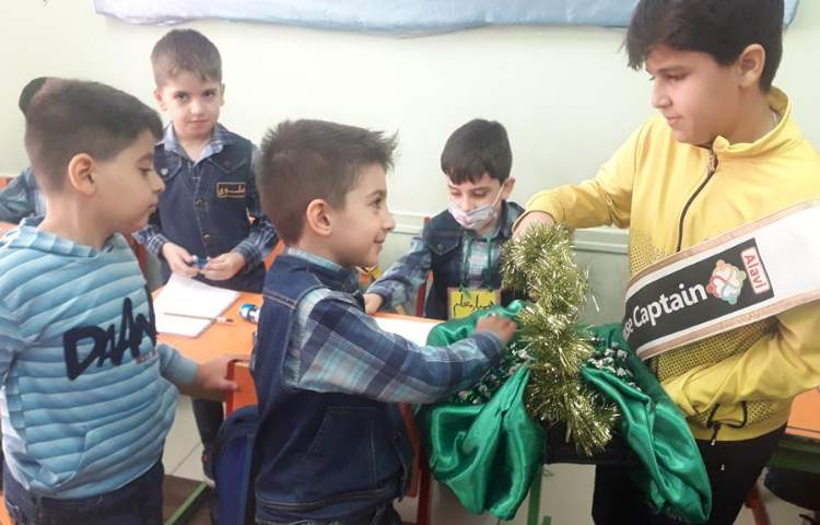 گرامیداشت میلاد امام حسن مجتبی ع دبستان علوی 6