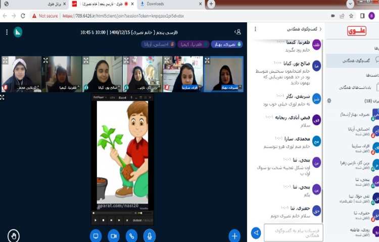 گرامی داشت روز درختکاری با همراهی دانش آموزان 6