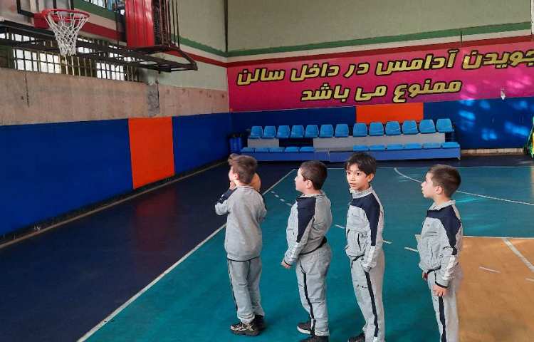 گرم کردن و آموزش پرتاب توب در حلقه بسکتبال به صورت ساده و آموزش شنا سوئدی 5