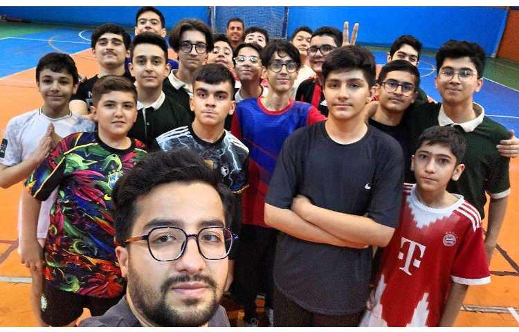 گزارش تصویری سالن ورزشی فوتسال کلاس 9.3