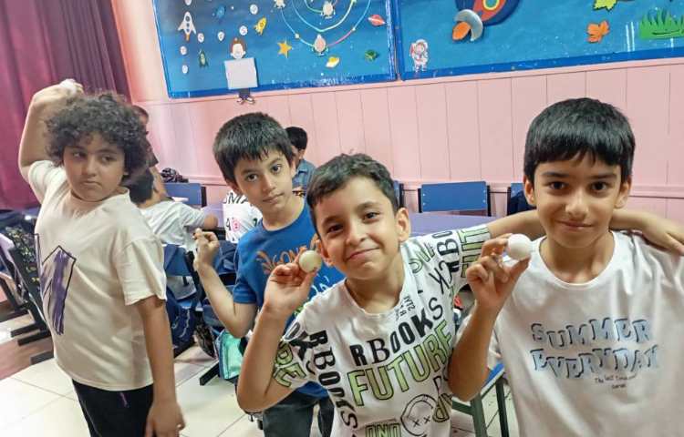 گزارش روز اخر پایگاه تابستانی_بازی،ریاضی_هوش،فارسی